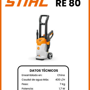 HIDROLAVADORA ELECTRICA RE 80