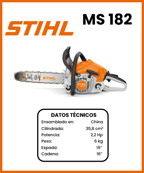 MOTOSIERRA MS 182