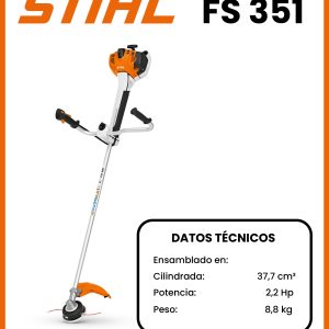 DESBROZADORA FS 351