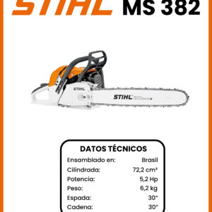 MOTOSIERRA MS 382