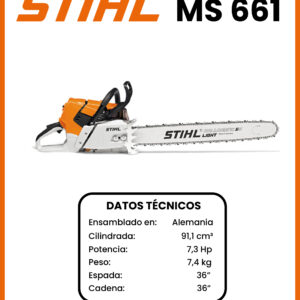 MOTOSIERRA MS 661