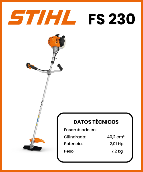 DESBROZADORA FS 230